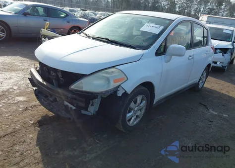 2007 Nissan Versa 1.8Sl from USA, damaged, VIN 3N1BC13E87L452727